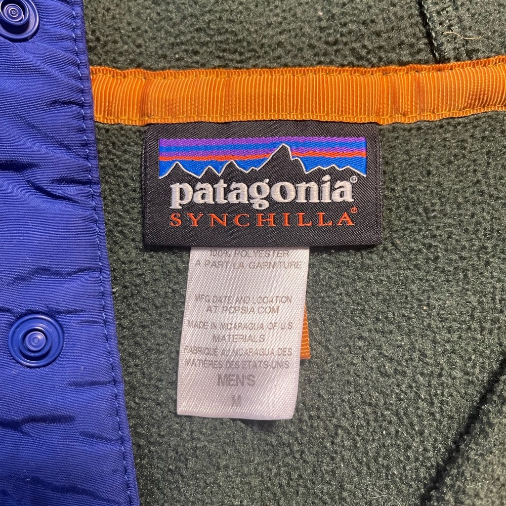 Patagonia synchilla t snap hoody